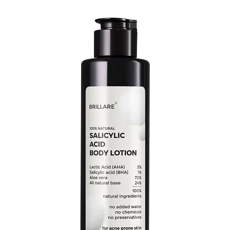 Body lotions soft texture-1% Salicylic Acid Body Lotion for Acne-Prone Skin