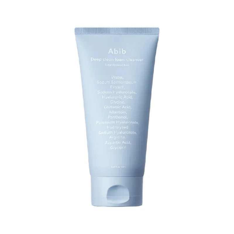 Facial cleansers everyday face-Abib Deep Clean Foam Cleanser Sedum Hyaluron Foam