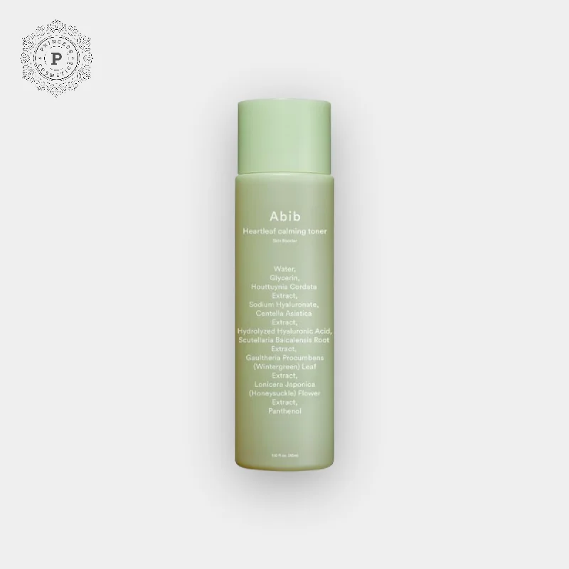 Toners refreshing face-Abib Heartleaf Calming Toner Skin Booster 200ml. أبيب هارت ليف تونر مهدئ للبشرة