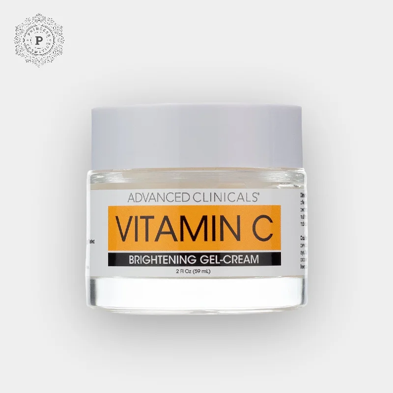 Moisturizers sensitive black-Advanced Clinicals Vitamin C Brightening Gel-Cream 59ml. ادڢانچي چلينيچلي جل كريم تفتيح البشرة بفيتامين سي 59 مل