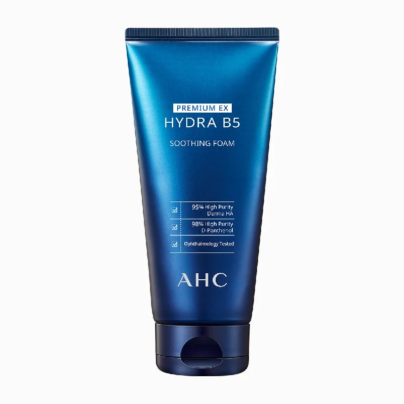 Facial cleansers sensitive gel-AHC Premium Hydra B5 Soothing Foam 180ml