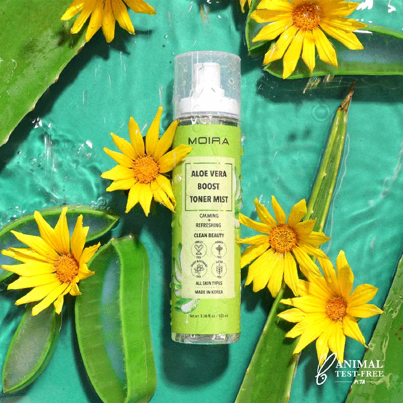 Toners hydrating white-Aloe Vera Boost Toner Mist