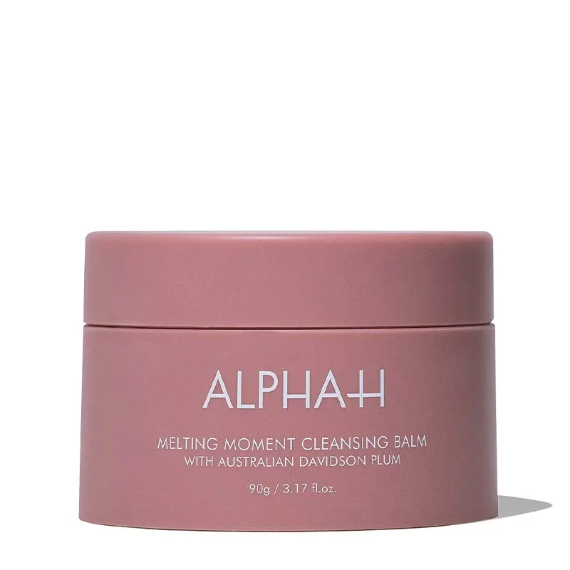 Facial cleansers sensitive skin-Alpha-H Melting Moment Cleansing Balm Limited Edition with Davidson Plum