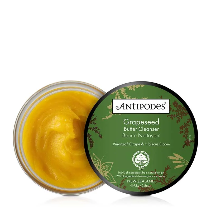 Facial cleansers foaming gel-Antipodes Grapeseed Butter Cleanser