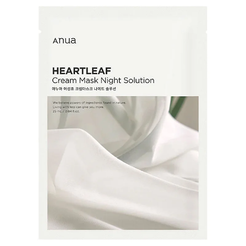 Toners pore daily-Anua Heartleaf Cream Mask Night Solution