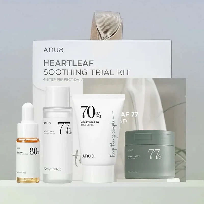 Toners balancing cream-Anua Heartleaf Soothing Trial Kit