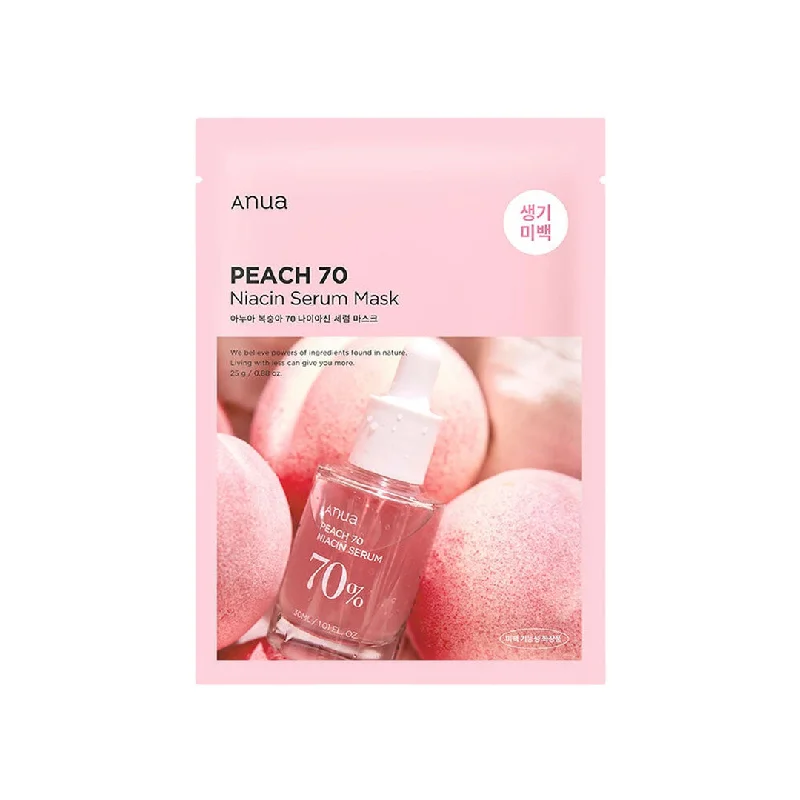 Toners balancing white-Anua Peach 70 Niacin Serum Mask