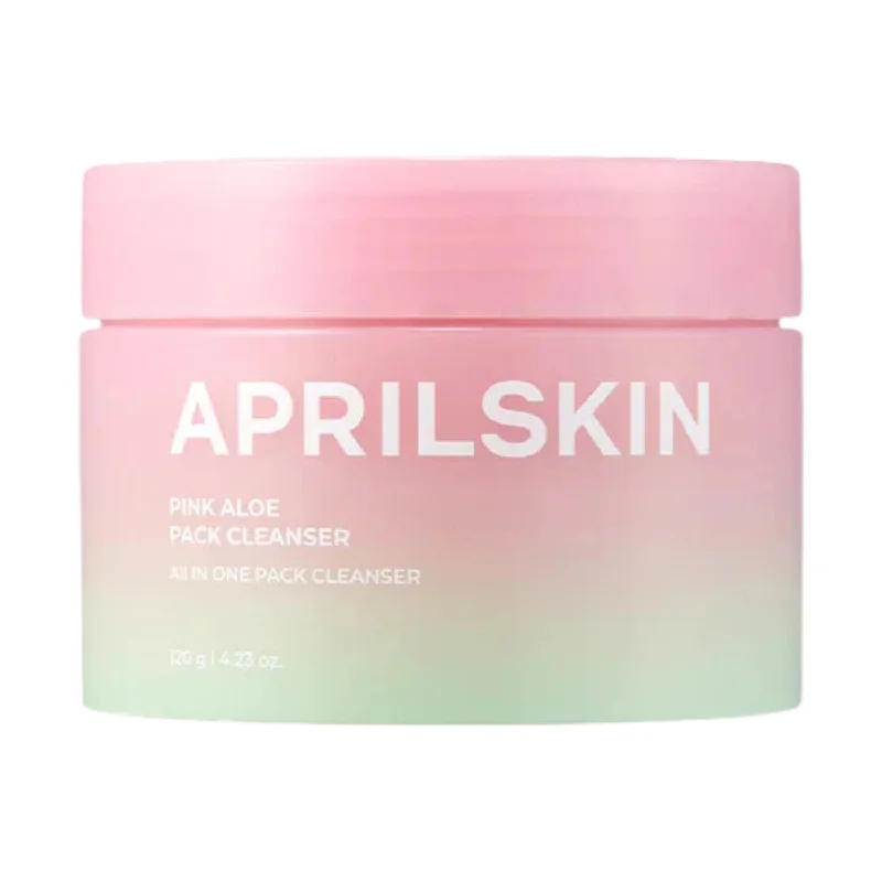 Facial cleansers everyday white-APRILSKIN | Pink Aloe Pack Cleanser 120g