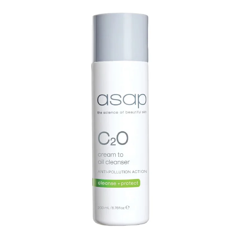 Facial cleansers refreshing gel-asap | C2O Cream To Oil Cleanser 200ml