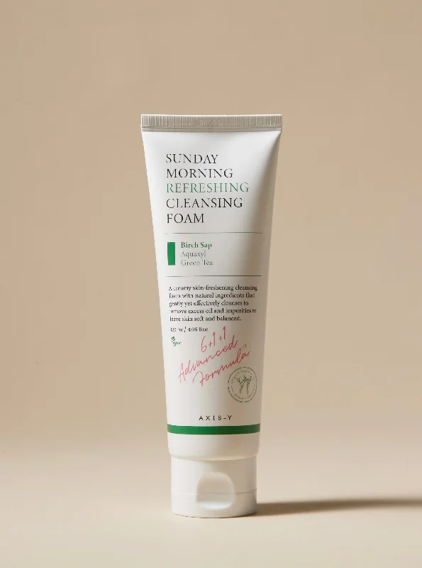 Facial cleansers foaming gel-Axis-y Sunday Morning Refreshing Cleansing Foam