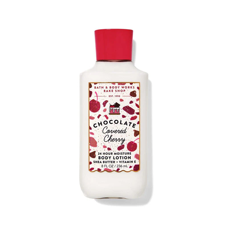 Body lotions non-greasy daily-Bath & Body Chocolate Covered Cherry Body Lotion 236Ml