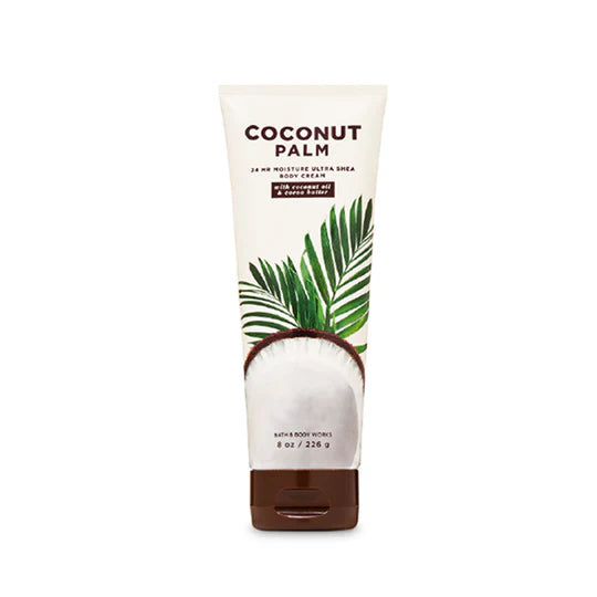 Body lotions lightweight cream-Bath & Body Coconut Palm Body Cream 226G