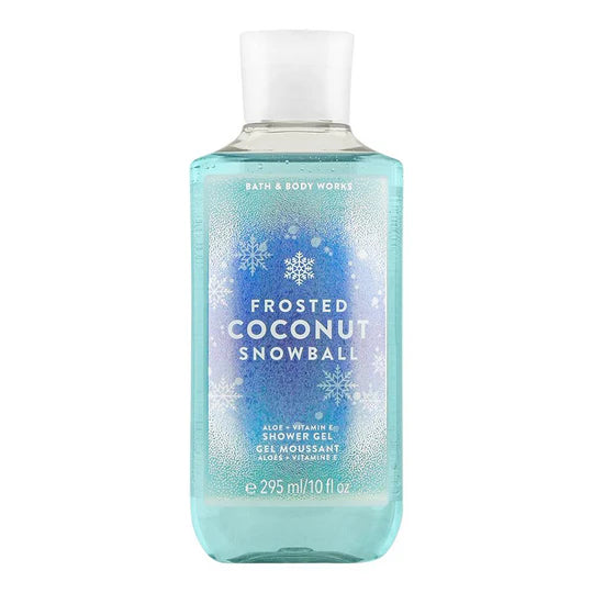 Body lotions everyday gel-Bath & Body Frosted Coconut Snowball Shower Gel 295Ml