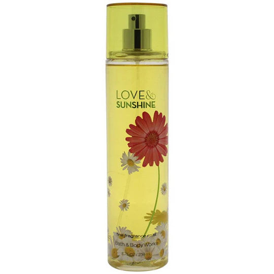 Body lotions natural cream-Bath & Body Love Sunshine Fine Fragrance Mist 236Ml