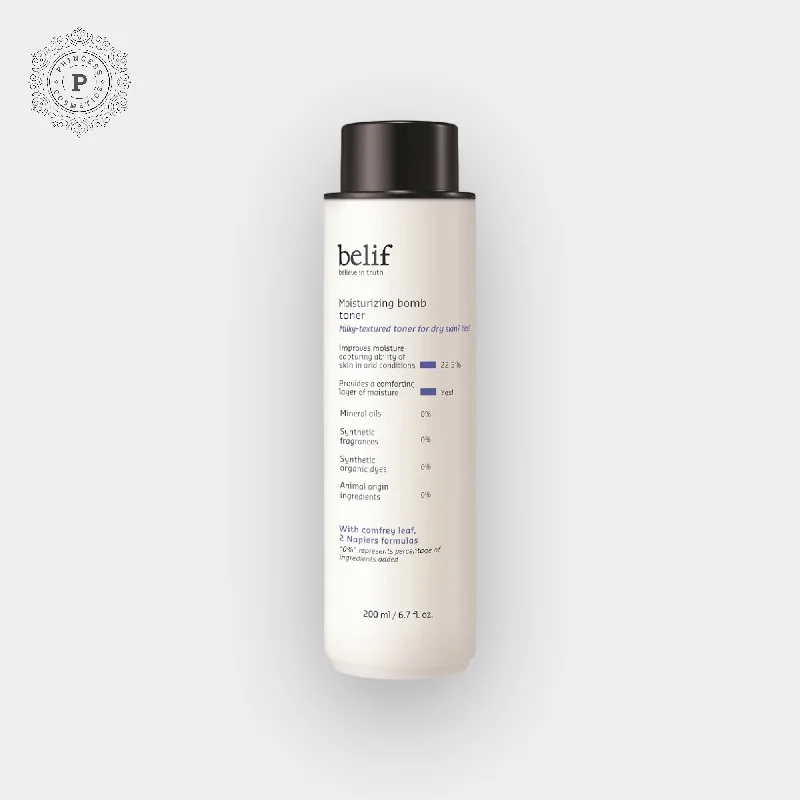 Toners soothing face-Belif Moisturizing Bomb Toner 200ml بيليف تونر مرطب من 200 مل