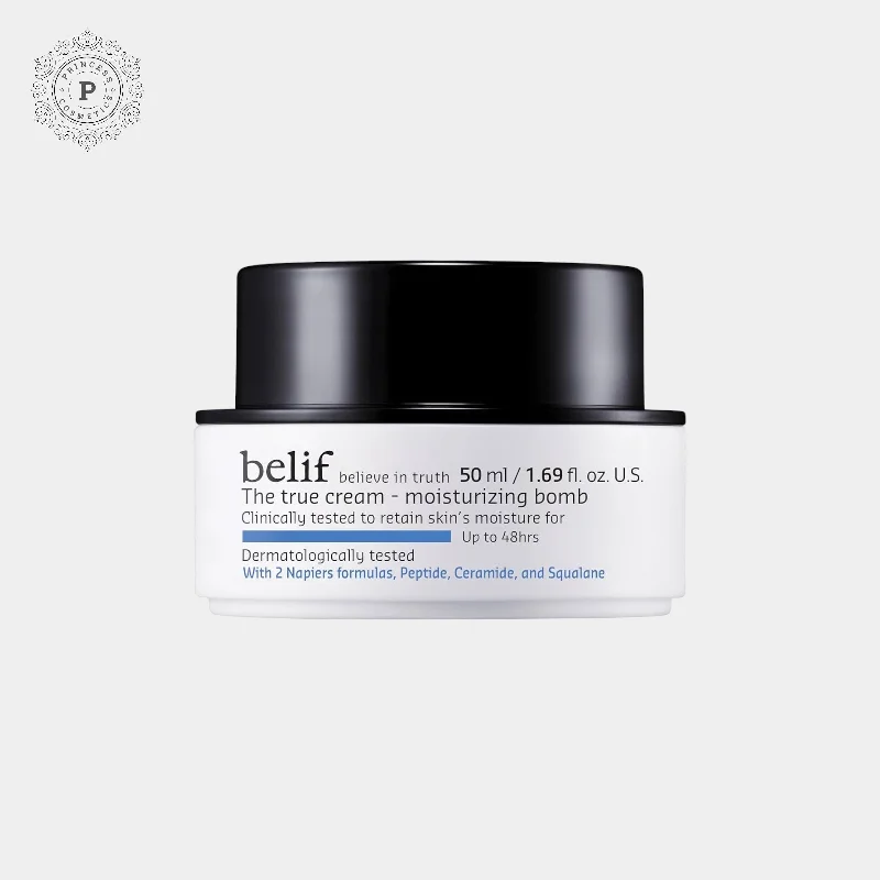 Moisturizers non-greasy daily-Belif The True Cream Moisturizing Bomb 50ml بيليف ذا ترو كريم قنبلة مرطبة