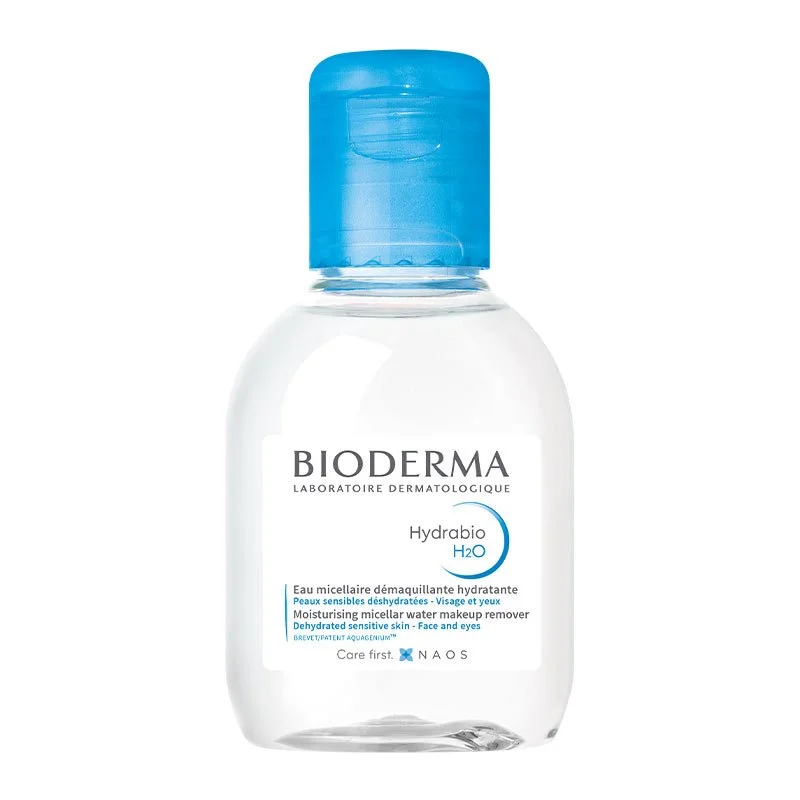 Facial cleansers non-drying face-Bioderma Hydrabio H2O Micelle Solution Travel Size