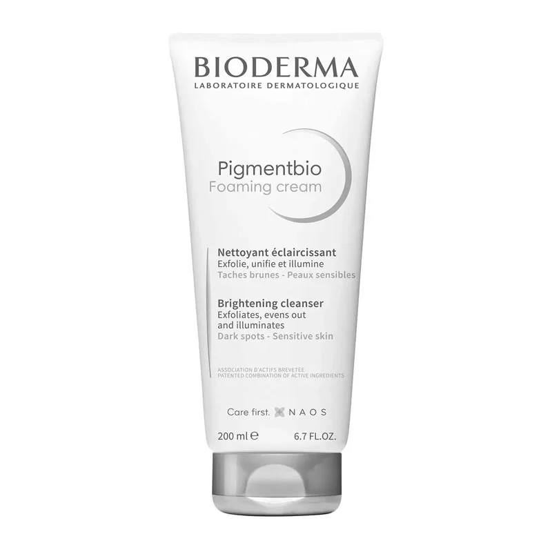 Facial cleansers smooth white-Bioderma Pigmentbio Foaming Cream Cleanser