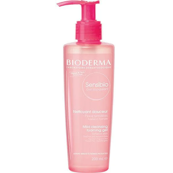 Facial cleansers foaming face-Bioderma Sensibio Foaming Gel