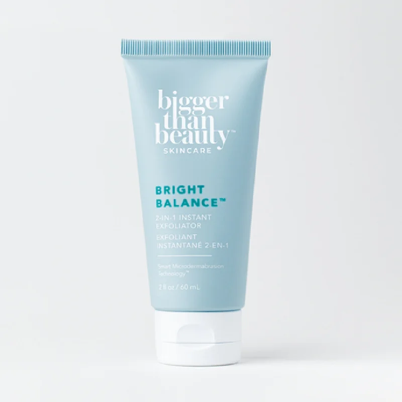 Facial cleansers deep gel-Bright Balance™ 2-in-1 Instant Exfoliator