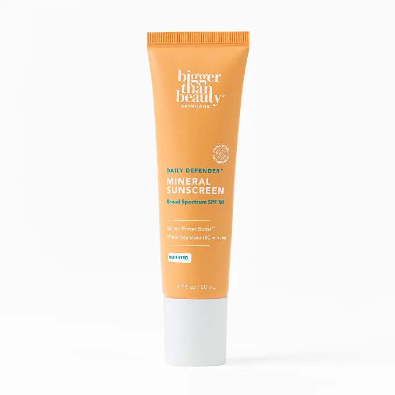 Moisturizers non-greasy face-Daily Defender™ Mineral Sunscreen Broad Spectrum SPF 50