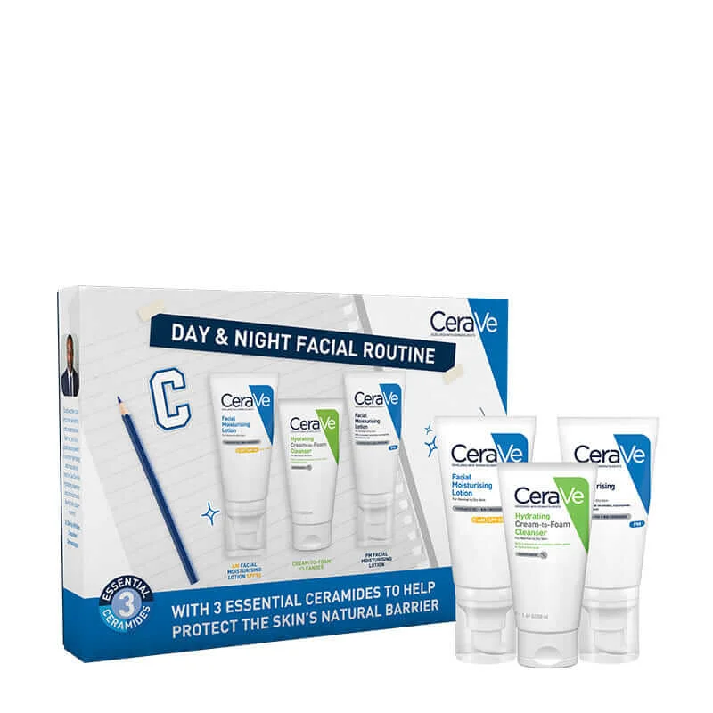 Facial cleansers everyday gel-CeraVe Day & Night Facial Routine Gift Set