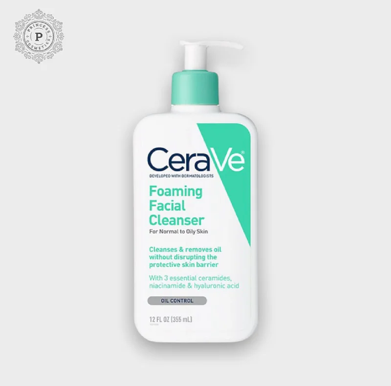 Facial cleansers gentle cream-CeraVe Foaming Facial Cleanser (4 sizes). منظف الوجه الرغوي من سيرافي (4 أحجام)