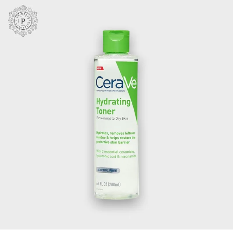 Toners oil-control daily-Cerave Hydrating Toner 200ml. تونر مرطب من سيرافي 200 مل