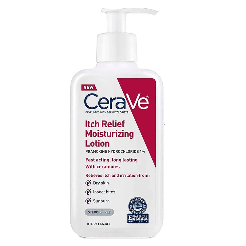 Moisturizers non-greasy white-Cerave Itch Relief Moisturizing Lotion Dry Skin 237Ml