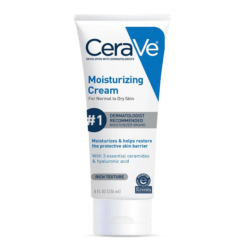 Moisturizers lightweight cream-Cerave Moisturizing Cream For Normal To Dry Skin #1 Dermatologist 236Ml