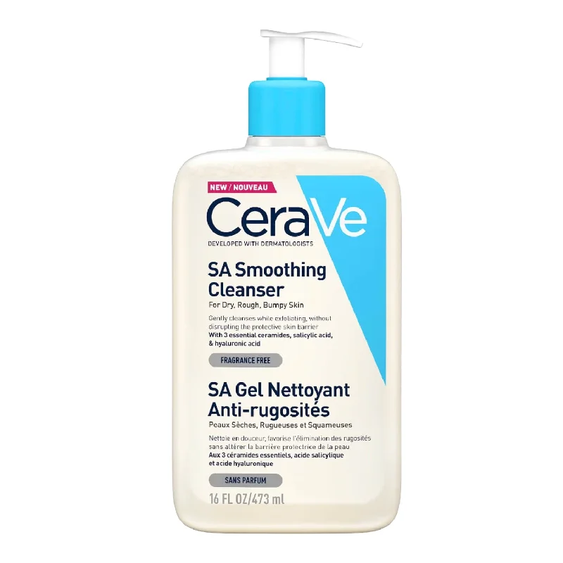 Facial cleansers foaming gel-CeraVe | SA Smoothing Cleanser 473ml