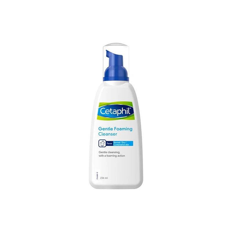 Facial cleansers smooth cream-Cetaphil Gentle Foaming Cleanser Normal To Dry Combination Skin 236Ml