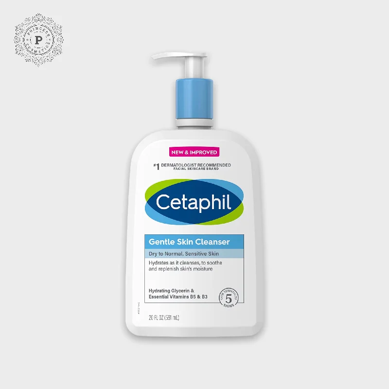 Facial cleansers everyday black-Cetaphil Gentle Skin Cleanser 591ml. سيتافيل منظف البشرة اللطيف