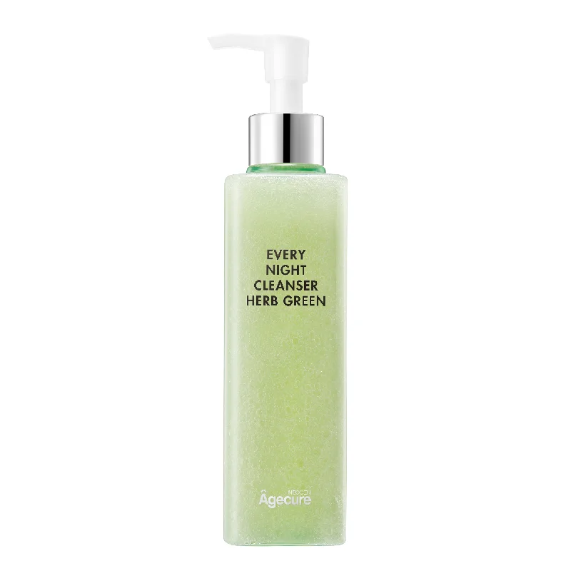 Facial cleansers smooth cream-NEOGEN AGECURE EVERY NIGHT CLEANSER HERB GREEN (240ml)