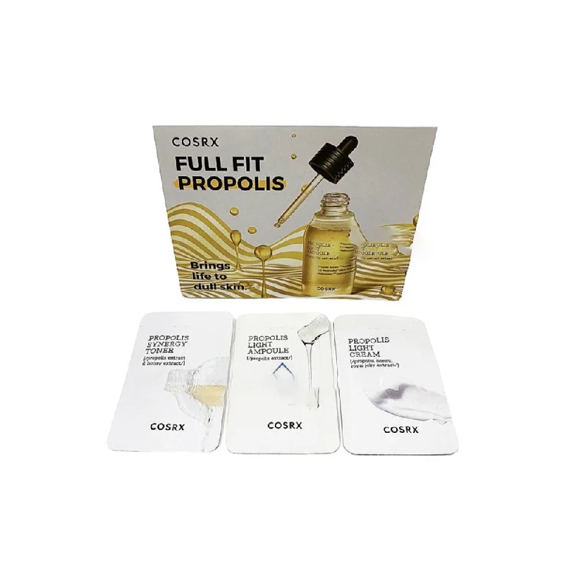 Toners gentle cream-Cosrx Full Fit Propolis Essential 3 Piece Trial Set