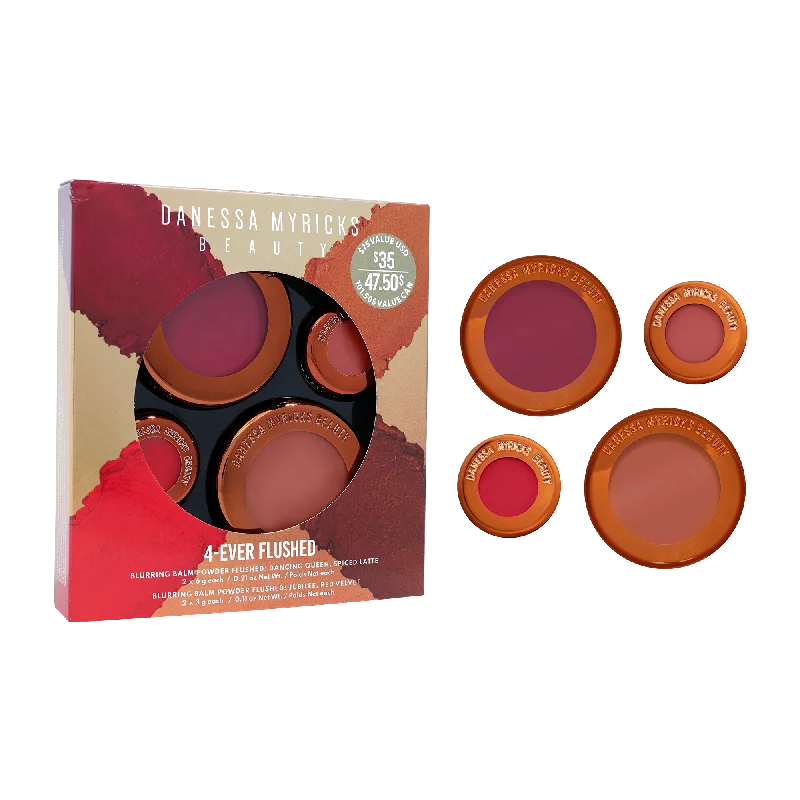 Moisturizers sensitive skin-Danessa Myricks Yummy Skin 4-Ever Flushed Cheek and Lip Set