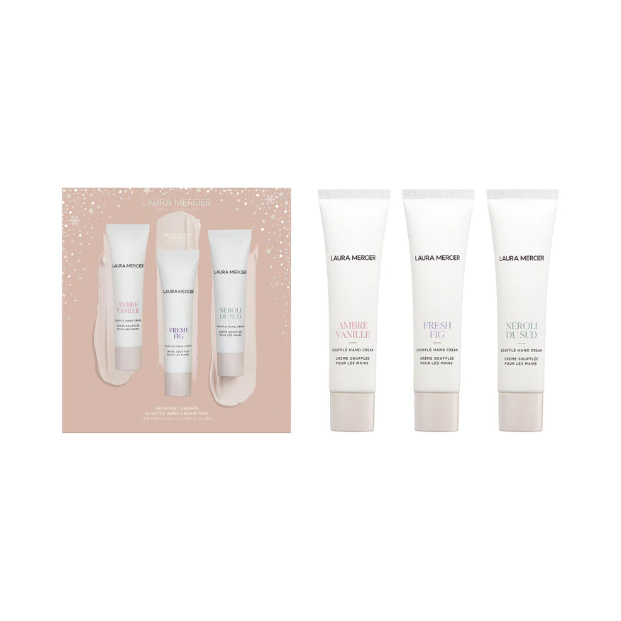 Moisturizers everyday black-Decadent Dreams Souffle' Hand Cream Trio