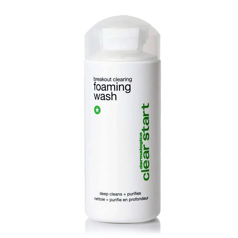 Facial cleansers deep face-Dermalogica Clear Start Breakout Clearing Foaming Wash