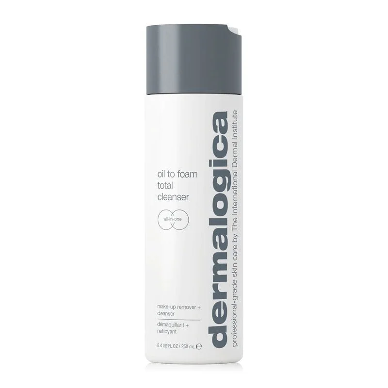 Facial cleansers sensitive skin-Dermalogica Daily Skin Health Oil to Foam Total Cleanser