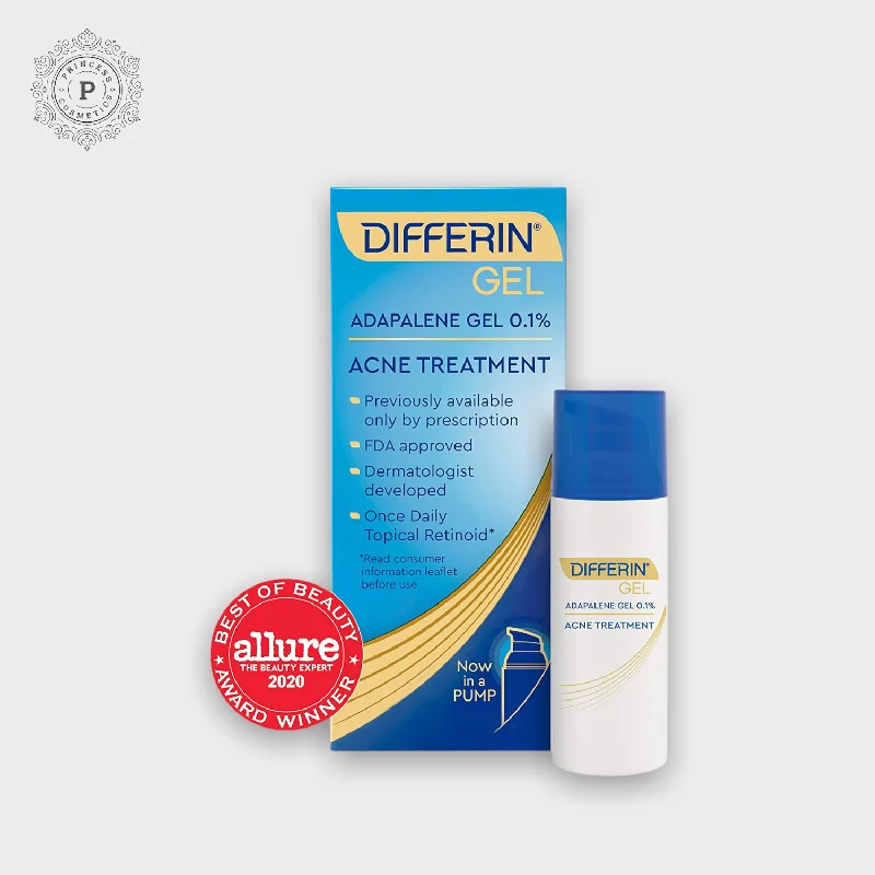 Moisturizers sensitive black-Differin Acne Treatment Gel WITH PUMP 45g. جل ديفرين لعلاج حب الشباب مع مضخة 45 جرام