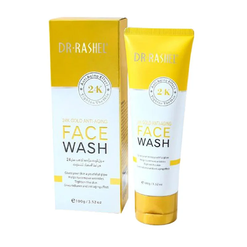 Facial cleansers refreshing face-Dr.Rashel 24K Gold Anti-Aging Face Wash 100G