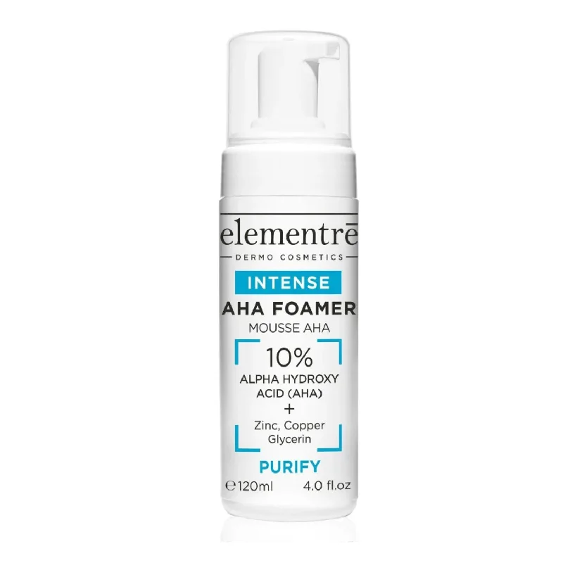 Facial cleansers non-drying cream-Elementre | AHA Foamer Cleanser 120ml