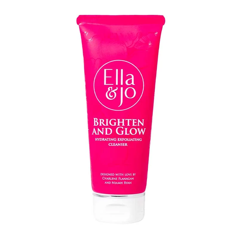 Facial cleansers deep face-Ella & Jo Brighten & Glow Hydrating Cleanser