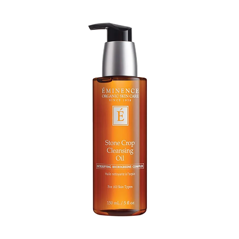 Facial cleansers foaming face-Eminence Organics Stone Crop Cleansing Oil