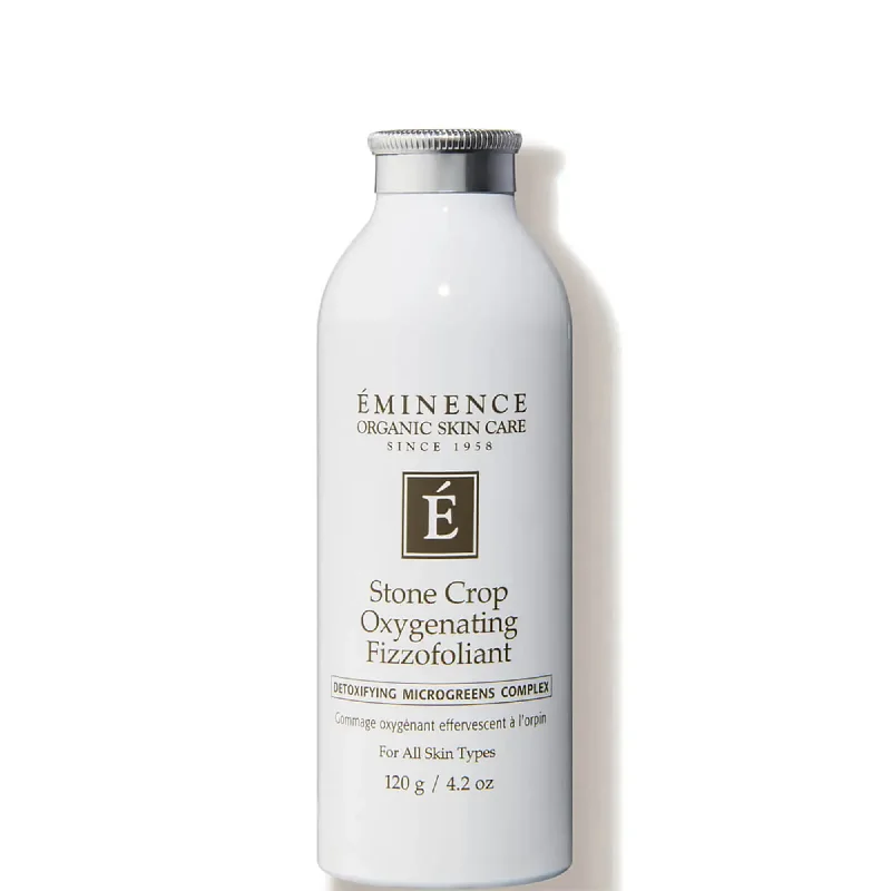 Facial cleansers non-drying black-Eminence Organics Stone Crop Oxygenating Fizzofoliant