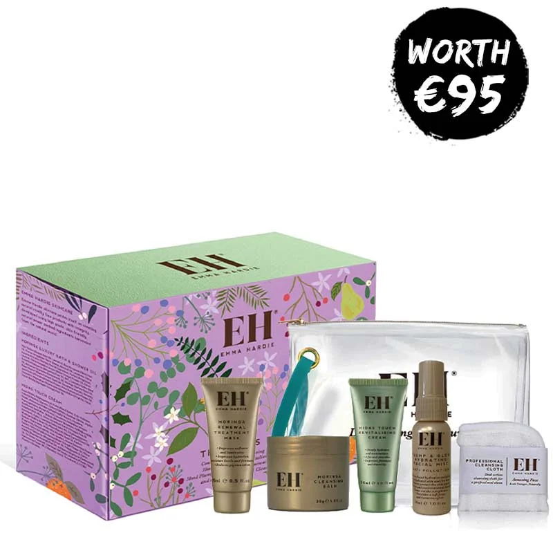 Facial cleansers sensitive white-Emma Hardie The Midas Edit Gift Set