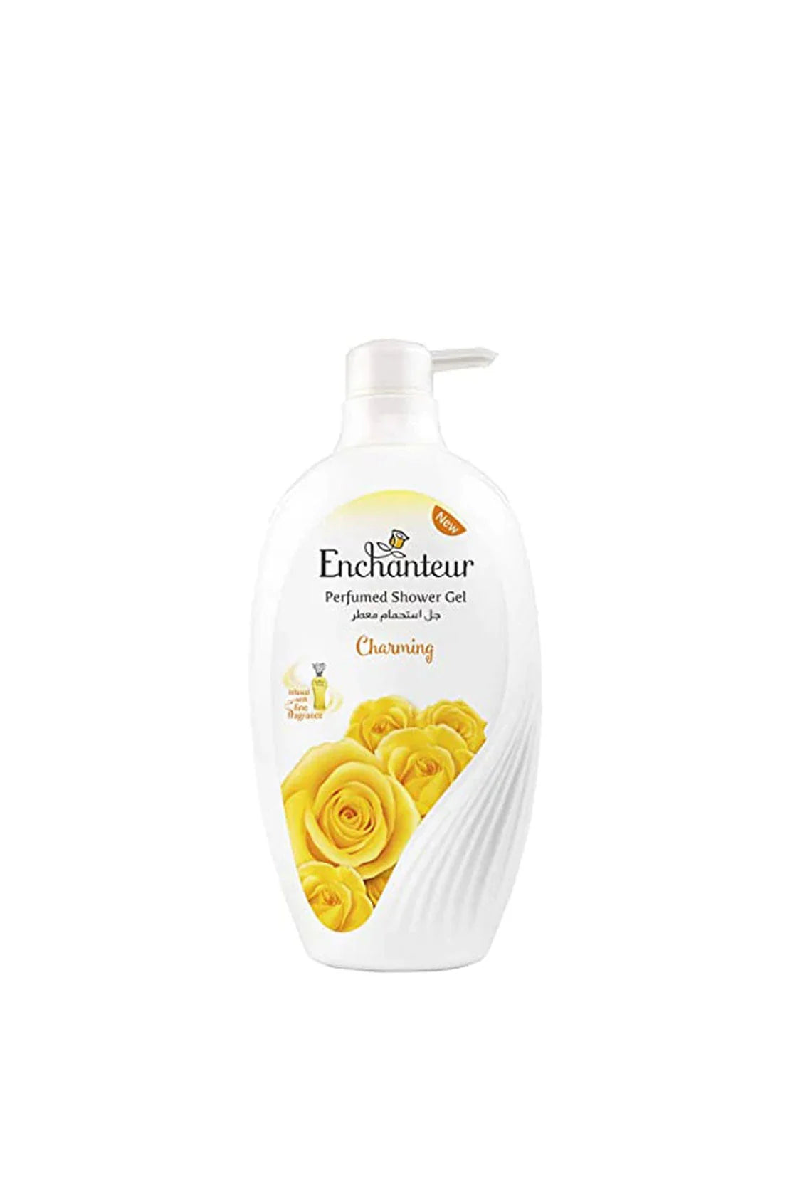 Body lotions hydrating black-Enchanteur Charming Shower Gel 550ml