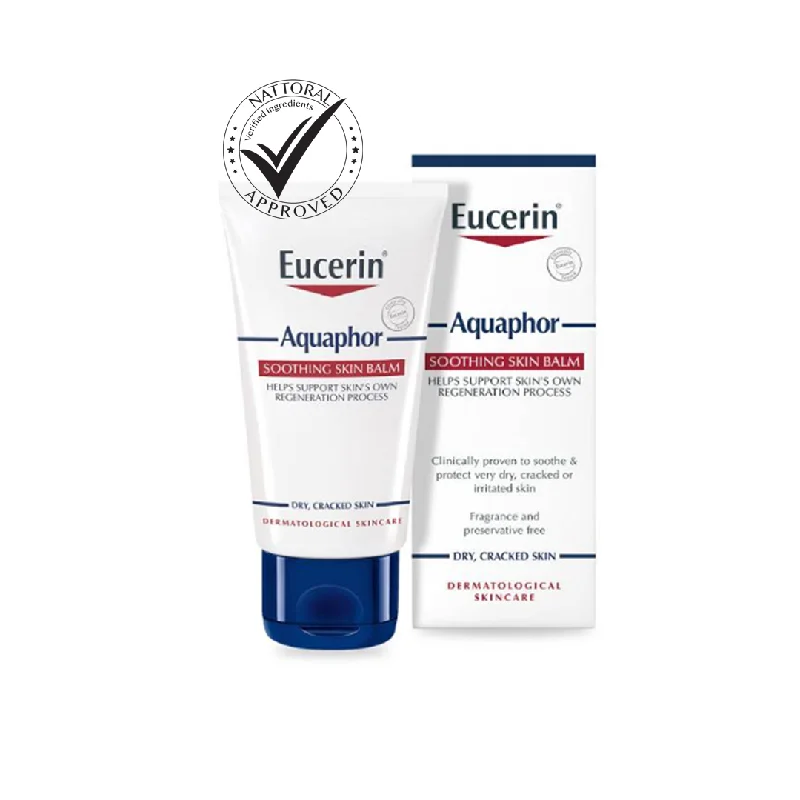 Moisturizers non-greasy daily-Eucerin Aquaphor Soothing Skin Balm epairs, protects and soothes dry to very dry, cracked and irritated skin-45ml-Eucerin