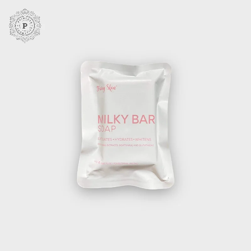 Facial cleansers sensitive gel-Fairy Skin Milky Bar Soap 100g. قالب صابون حليبي من فيري سكين 100 جرام