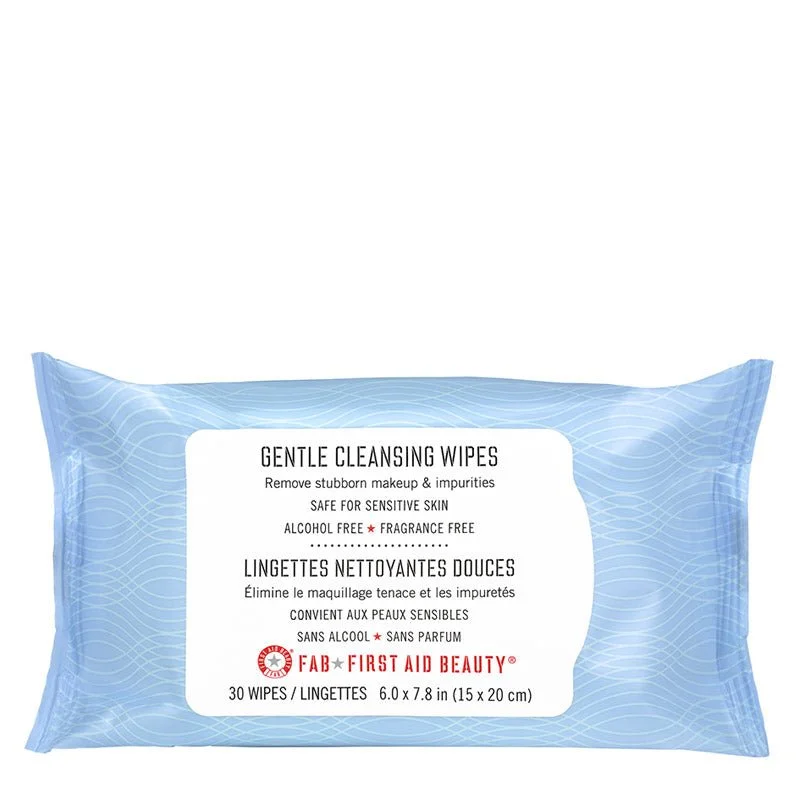 Facial cleansers smooth face-First Aid Beauty Gentle Cleansing Wipes